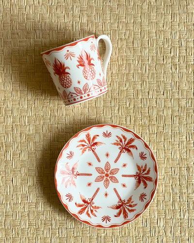 Set Taza Piñas - Tangerine