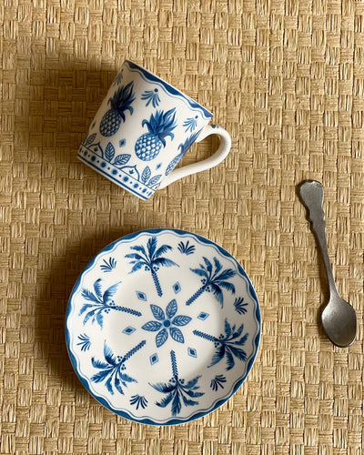 Set Taza Piñas- Azul