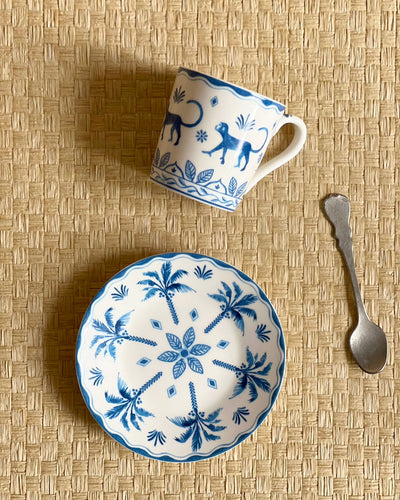 Set Taza Monos- Azul