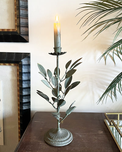 Candelabro hojas Laurel